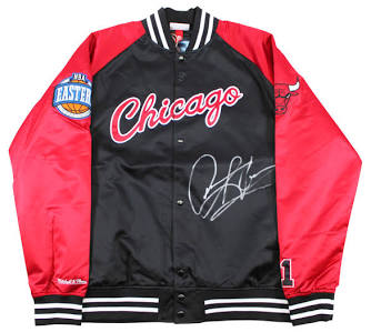 Signed match-day warmup jacket