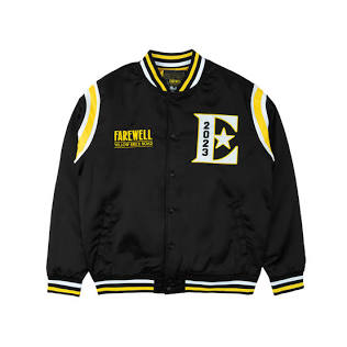 Embroidered stage jacket from farewell tour